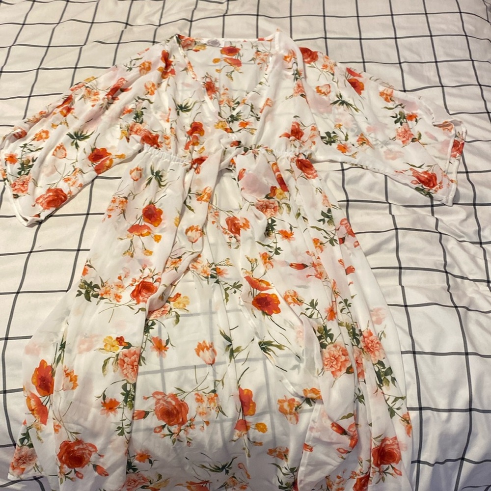 Floral summer dress